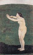 Ferdinand Hodler Communication with the Infinite oil on canvas